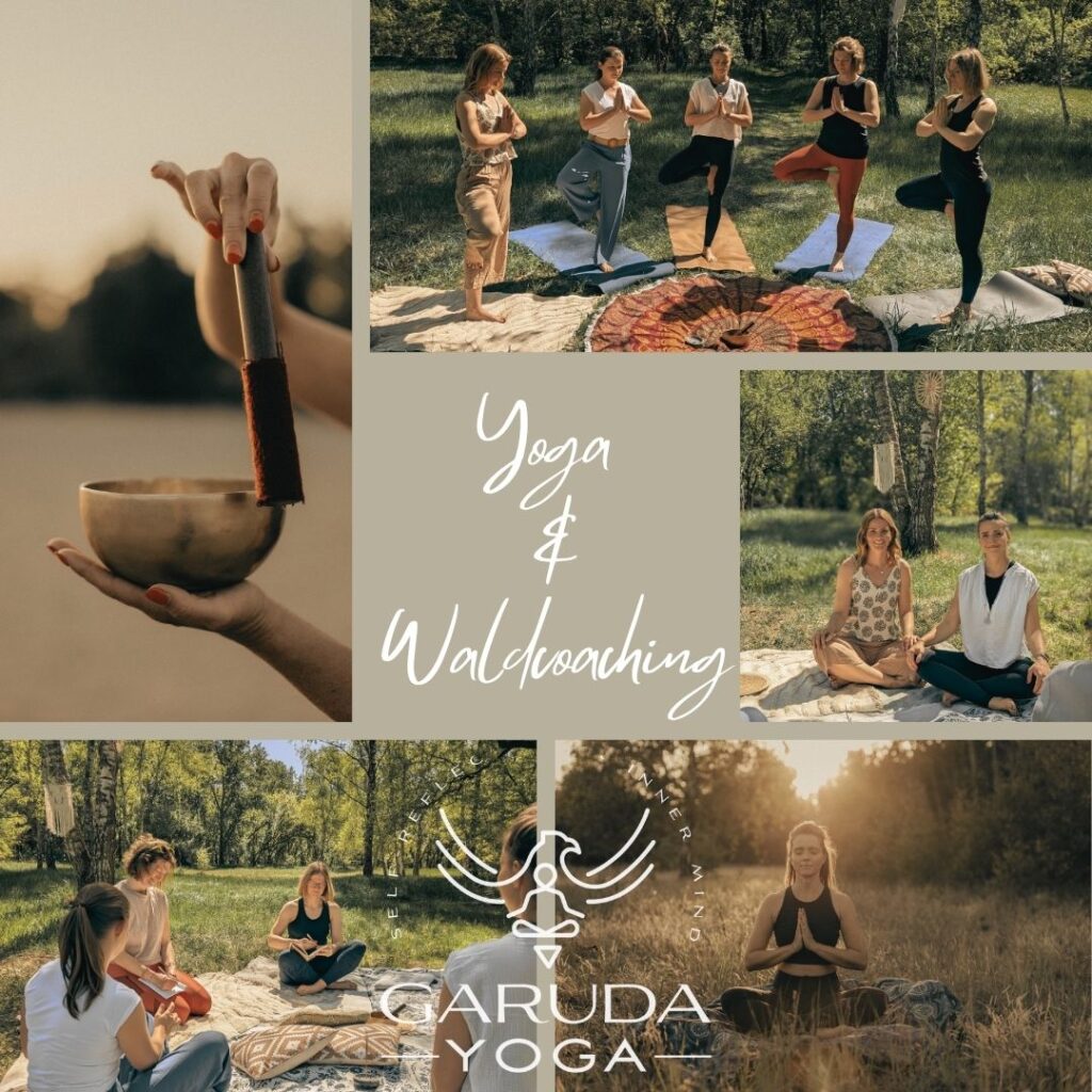 Yoga und Coaching in kleinen Gruppe in der Natur bei Berlin-Buch und Panketal